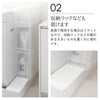 Plate 洗濯機防水パン上ラック プレート ホワイト.|s3